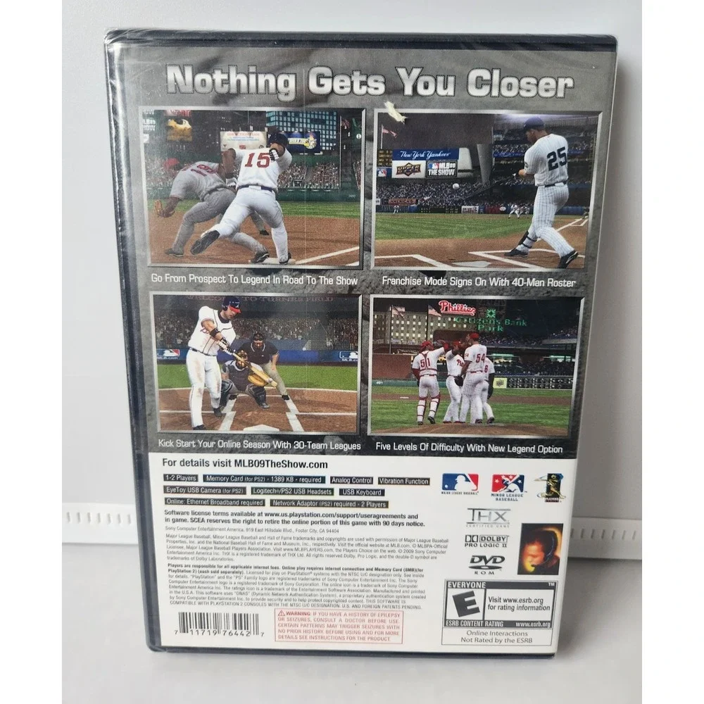 NEW! MLB 09 The Show-PS2-Factory Sealed